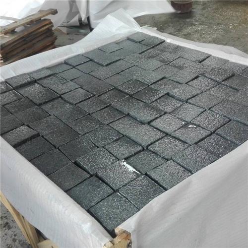 G654 Flamed tiles