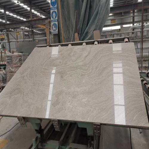 White wood marble slab