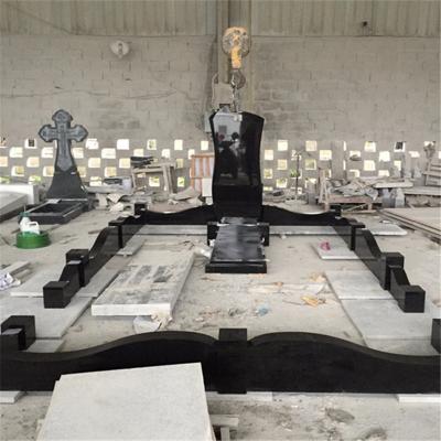 Absolute Black Granite Tombstone